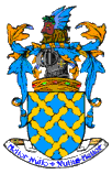 Arms designed by Dennis Endean Ivall
